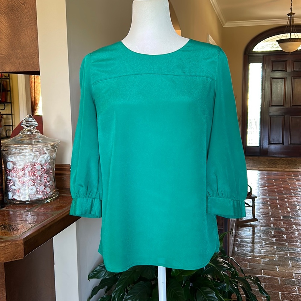 Merona 3/4 bishop like sleeves blouse szM
